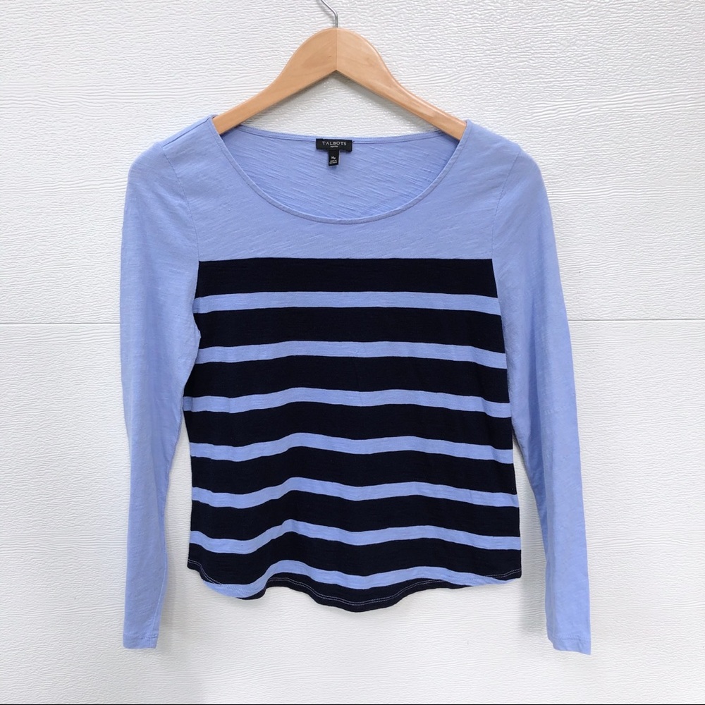 Talbots Striped Top